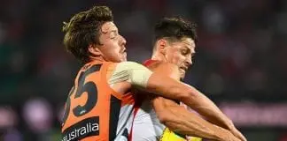 GWS defender Aidan Corr out for four weeks