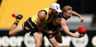 Richmond youngster suffers suspected ACL injury in VFL