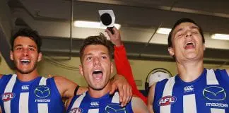 North Melbourne duo Shaun Higgins, Robbie Tarrant re-sign