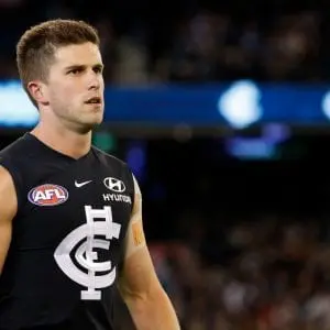WATCH: Carlton lose skipper minutes before the bounce