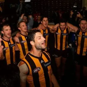 Hawks prank Mirra before receiving AFL debut