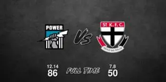 Port Adelaide vs St Kilda - Round 16, 2018