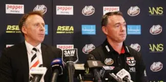 St Kilda boss exits with pride putting team aspirations over personal ambition St Kilda boss exits with pride putting team aspirations over personal ambition