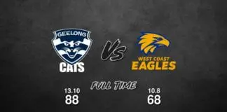 FULL TIME: Geelong vs West Coast – Finals Week 2, 2019 FULL TIME: Geelong vs West Coast - Finals Week 2, 2019