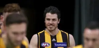Veteran Hawk Isaac Smith tipped to join Demons AFL Rd 5 - GWS v Hawthorn