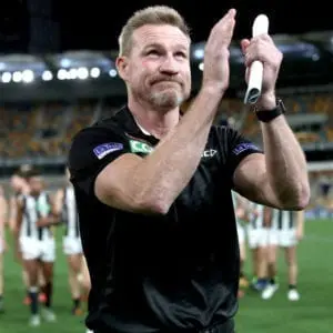 Ex-Magpies recruiter reveals text message from Nathan Buckley after finals win