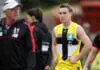 The NINE AFL players set to be drafted after being delisted St Kilda Saints Training Session