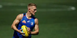 Western Bulldogs veteran a late out of VFL Western Bulldogs Training Session