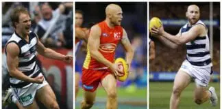 The top 10 boomerang players of the AFL era