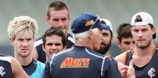 Carlton Blues Media & Training Session