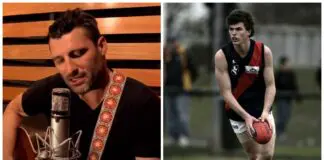 When footy meets music