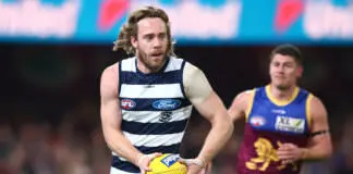 Surgery blow places doubt over Geelong veteran Cam Guthrie's 2023 campaign