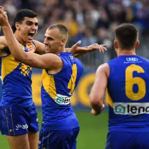 West Coast midfielder goes under the knife in first stage of lengthy recovery