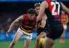 Cut Crow set for AFL lifeline Adelaide forced into change ahead of Giants clash