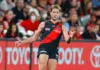 Bomber Darcy Parish set for stint on sidelines