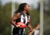 AFLW pioneer Sabrina Frederick announces retirement after three-club stint "It’s absolutely mental": Magpies forward slams anticipated short turnaround for AFLW season start