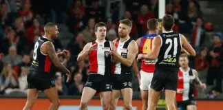 Lyon lauds ‘the most courageous player in the AFL’ AFL2022STKBRI069