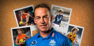Four trade scenarios for North Melbourne's Pick 1