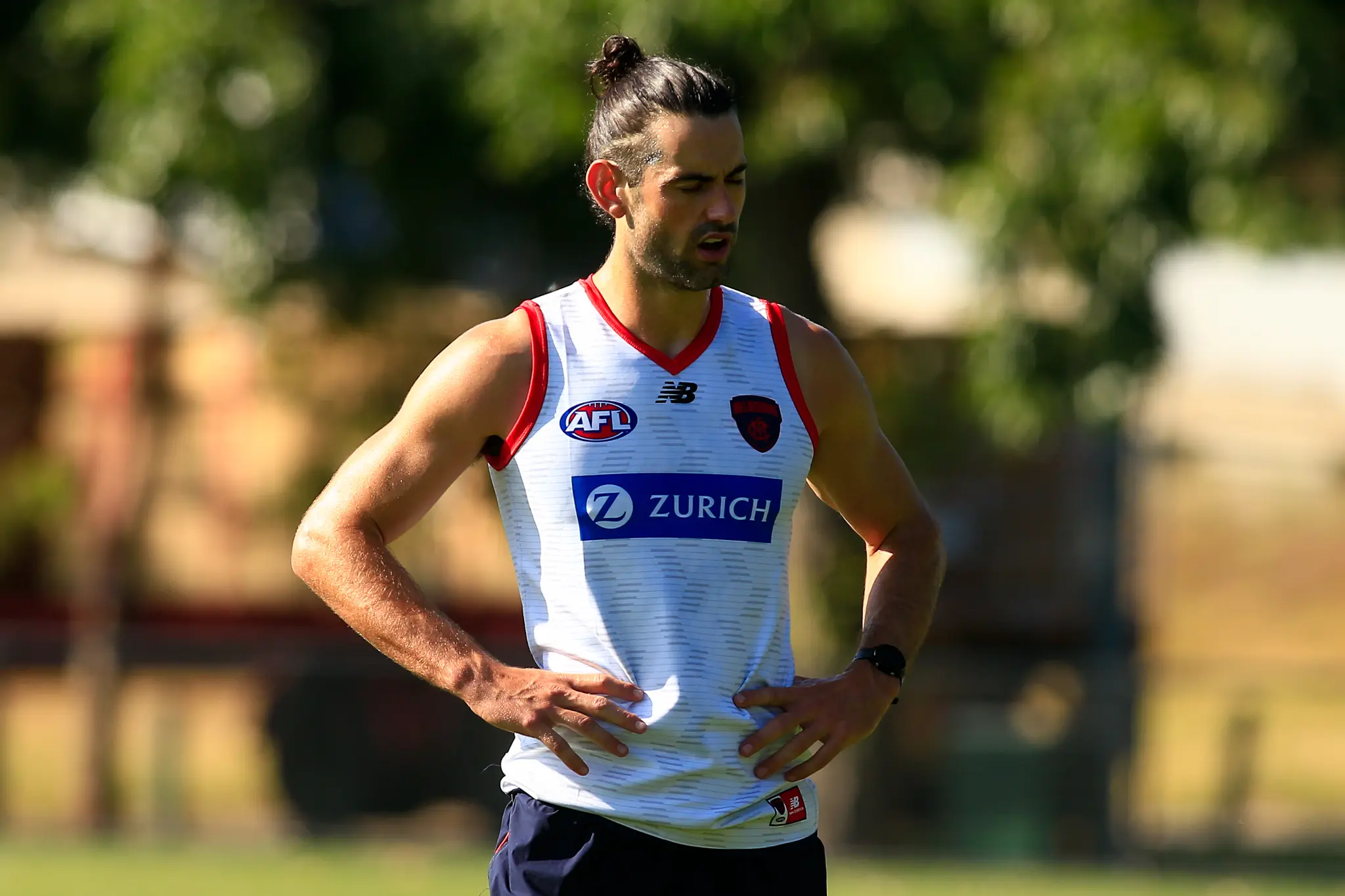 Demons coach responds to Brodie Grundy trade and selection "hysteria", details ruck plan for coming weeks