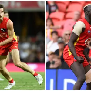 The separate paths that have led Gold Coast's dynamic forward pairing