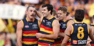 Adelaide’s scary second quarter burst poses an issue for Nicks’ Crows Sydney coach Longmire provides update on hamstrung forward, defensive duo in the mix to return