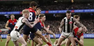 AFL Rd 21 - Melbourne v Collingwood