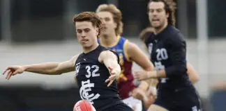 Carlton confirm new contracts for rookies Jaxon Binns and Harry Lemmey