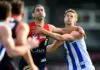Former North Melbourne tall eyeing AFL return Front-runner for Demon Brodie Grundy emerges: AFL trade news