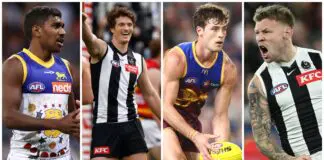 Selecting a combined 23-man team between Collingwood and Brisbane players