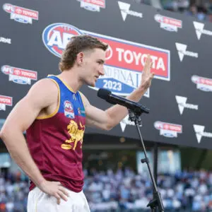 Lions co-captain comments on contentious advantage free-kick