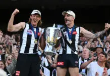 Premiership Pie officially joins coaching ranks AFL clears Collingwood defender Nathan Murphy to play following latest concussion