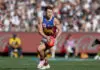MELBOURNE, AUSTRALIA - SEPTEMBER 30: Lachie Neale of the Lions in action during the 2023 AFL Grand Final match between the Collingwood Magpies and the Brisbane Lions at the Melbourne Cricket Ground on September 30, 2023 in Melbourne, Australia. (Photo by Russell Freeman/AFL Photos via Getty Images)
