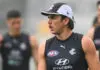 "A lot of nerves": New Blue Elijah Hollands "fronted up" to Carlton about regretful drug misstep