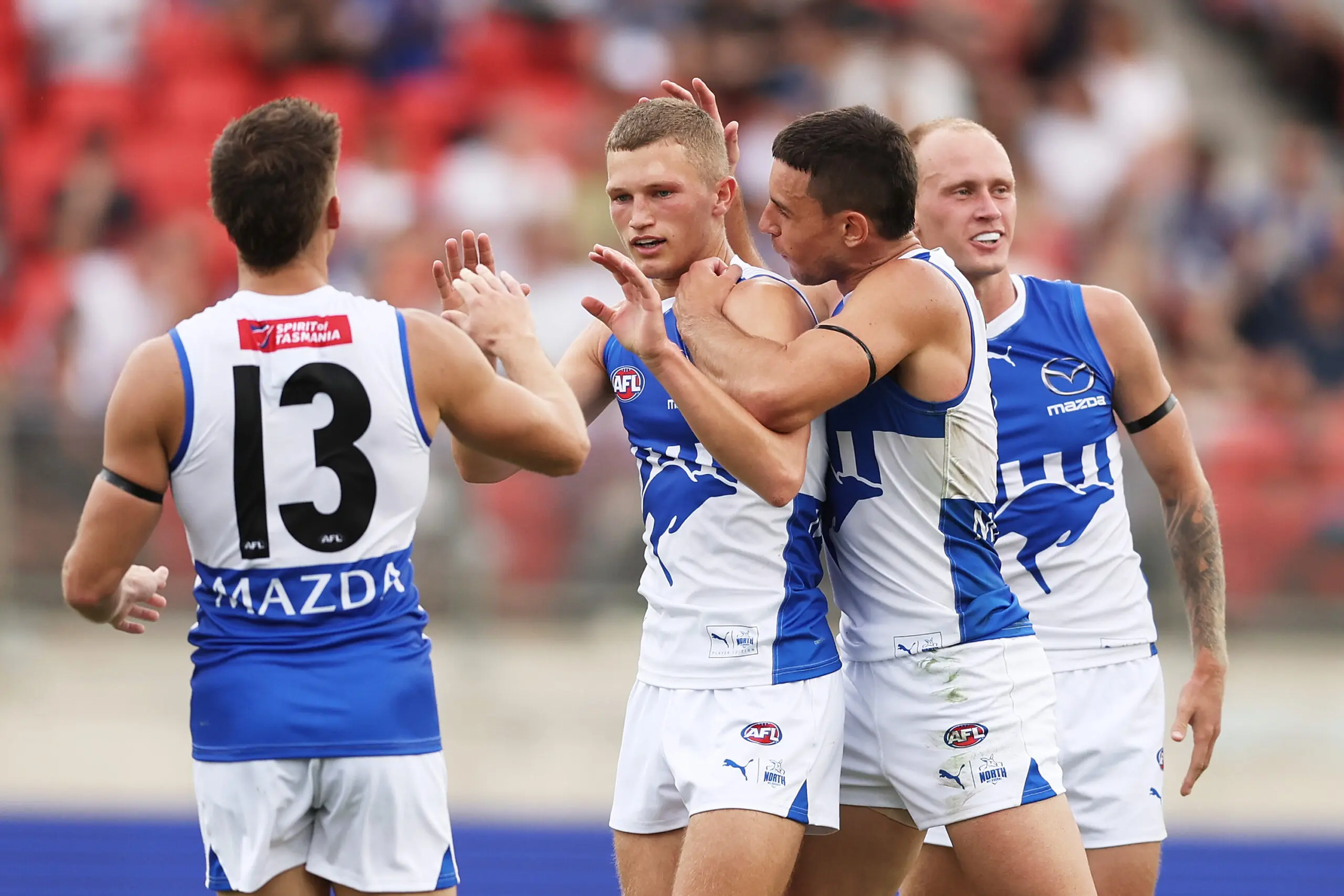 Why North Melbourne forward is adamant on club's direction ahead of 100th game