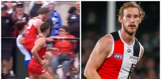 WATCH: Saint set for MRO scrutiny after head-high bump on Roos' skipper