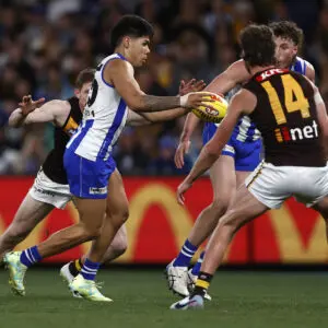 FINAL TEAMS: North Melbourne vs Hawthorn - Round 6, 2024