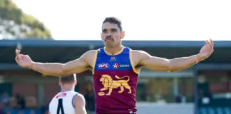 Cameron, Brisbane heading "in the right direction" ahead of crunch clash with Melbourne