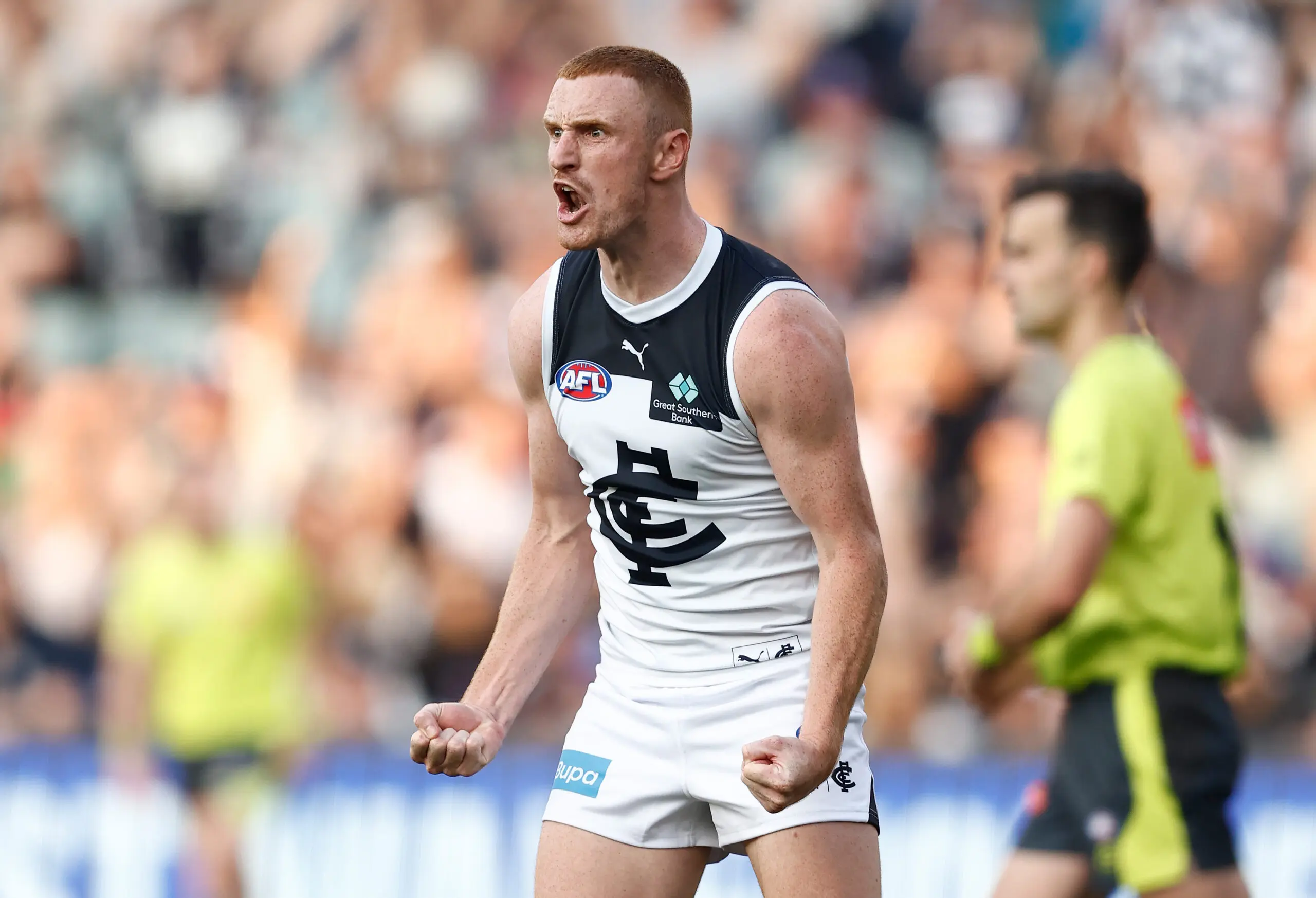 AFL Rd 4 - Fremantle v Carlton