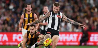 "We go into autopilot": Collingwood coach left with mixed emotions after narrow Hawks win