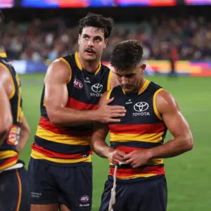 Adelaide forward Josh Rachele speaks on costly 'errors' in Essendon clash