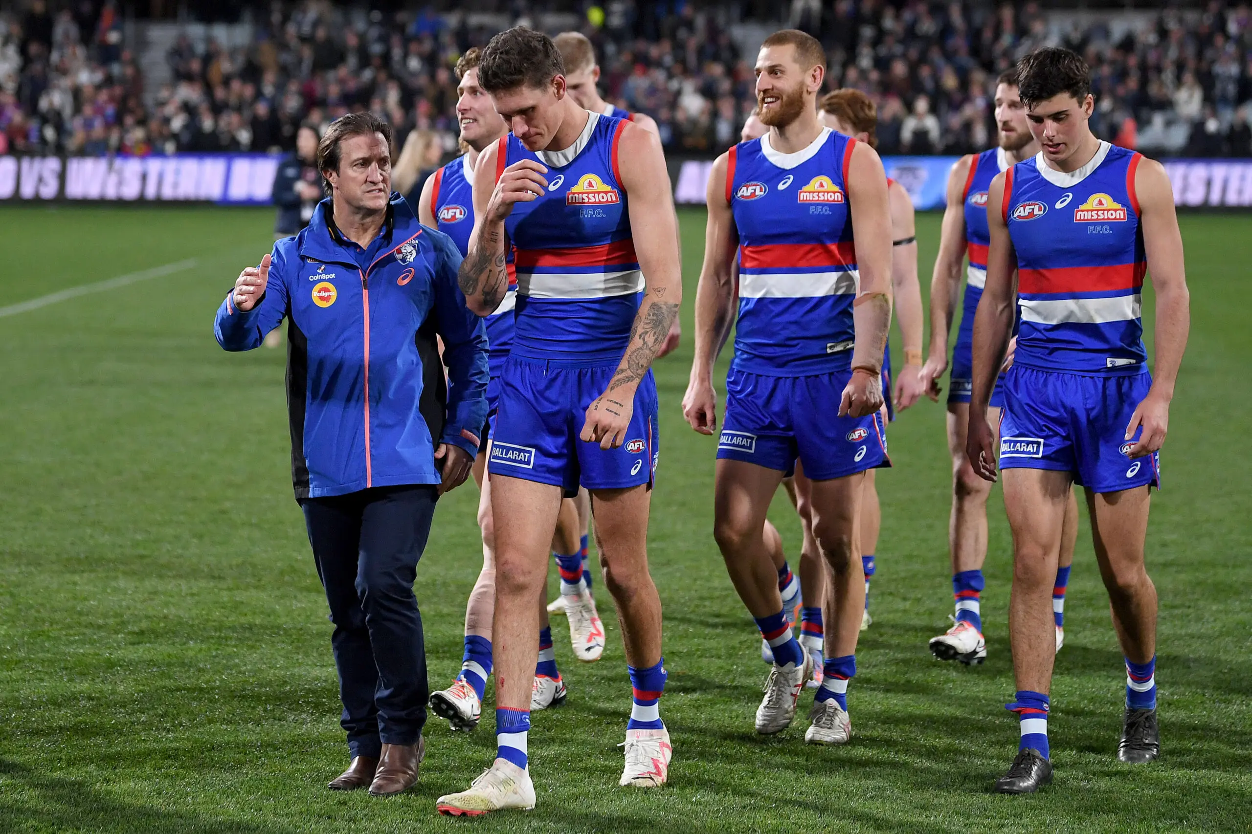 Western Bulldogs coach Luke Beveridge reveals conversation with Rory Lobb following trade speculation