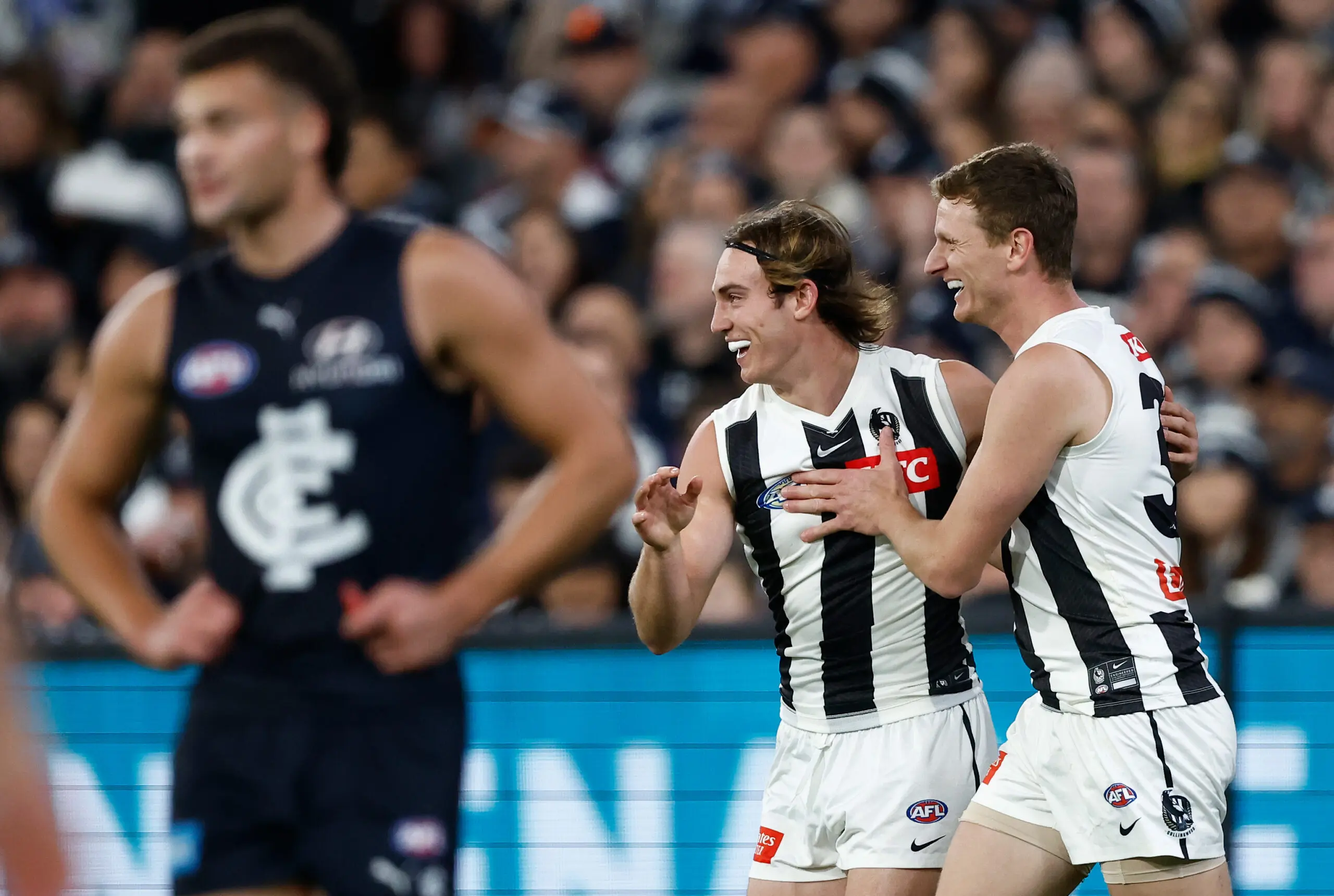 The unheralded Collingwood player who helped Nick Daicos produce match-winning magic against Carlton