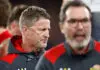 Gold Coast’s Hardwick comments on THAT fan interaction Gold Coast coach Damien Hardwick shares frustration for "unwarranted" game-deciding call
