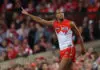 Sydney Swans forward makes free agency decision Longmire explains decision to stop Amartey-party at nine