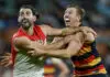AFL Rd 14 -  Adelaide v Sydney