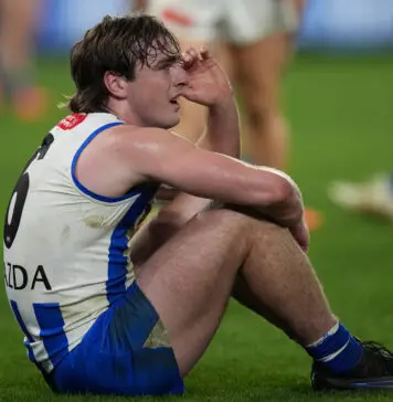 AFL footy boss explains controversial North Melbourne, Bailey Scott 50m blunder