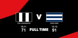FULL TIME: Collingwood vs Geelong - Round 18, 2024