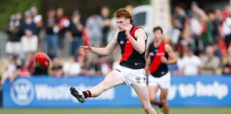 Former top 10 draft pick one of two Essendon youngsters to re-sign