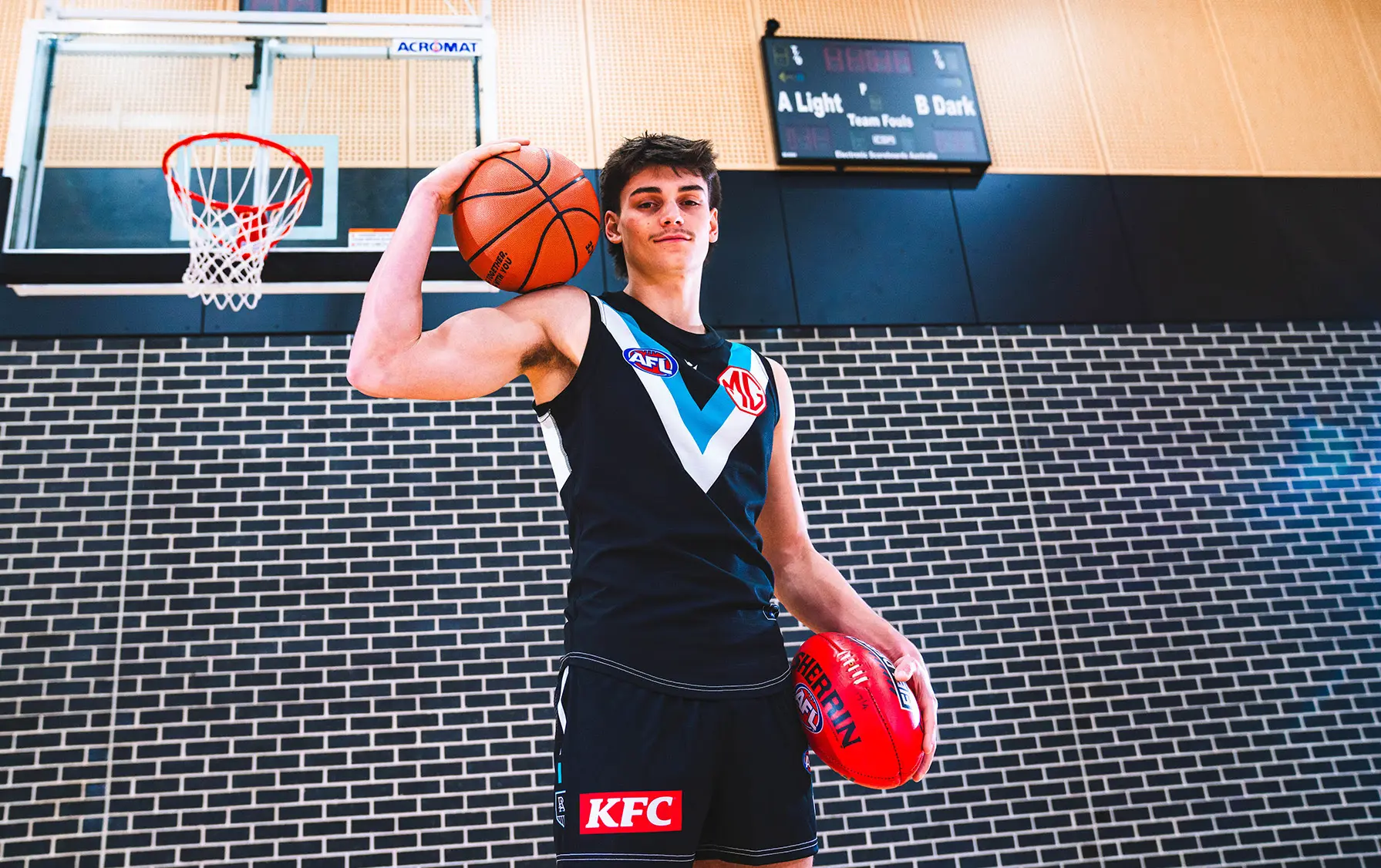 Port Adelaide announce 2025 list addition with signing of basketball talent