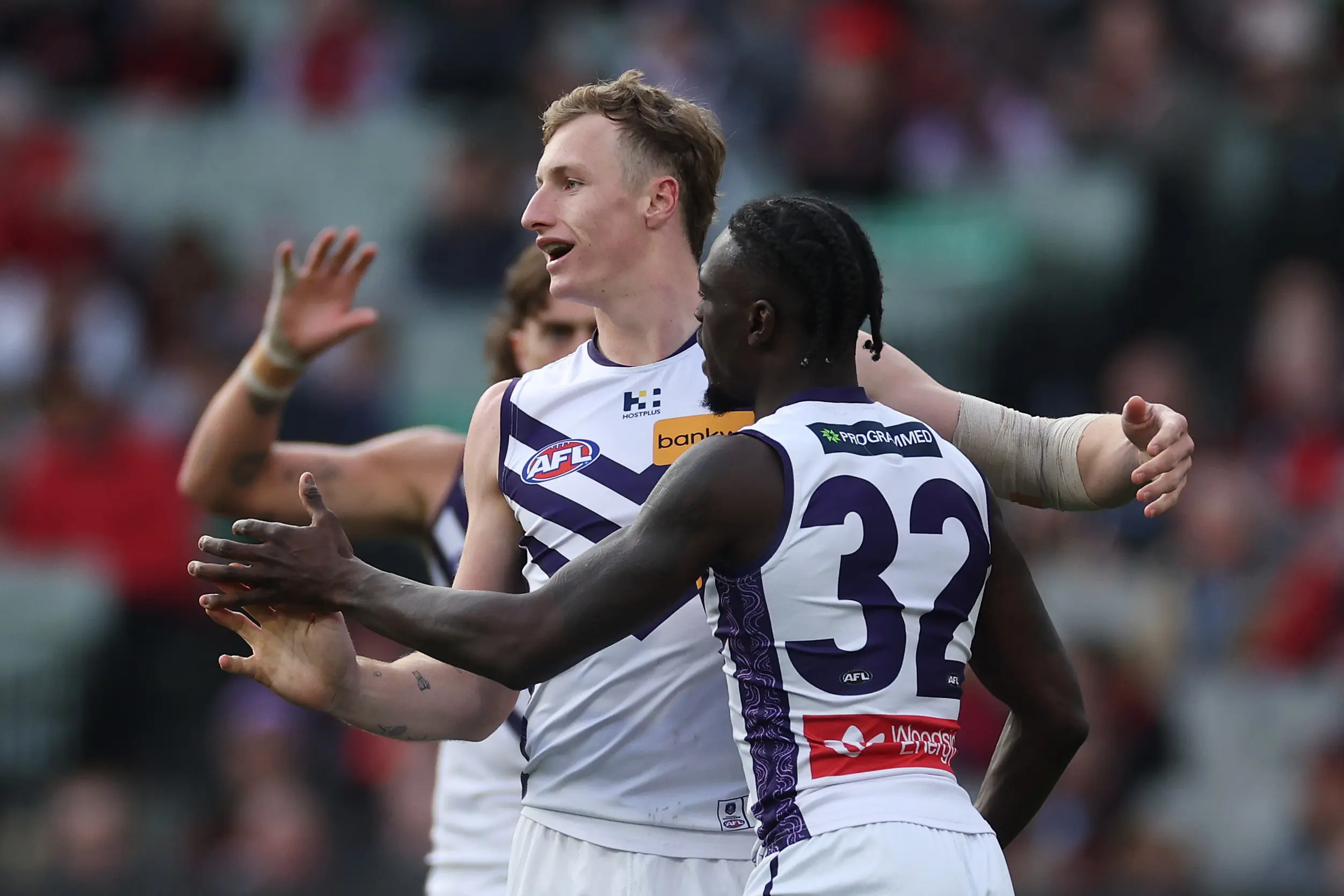 Fremantle key forward tipped to have dodged serious setback